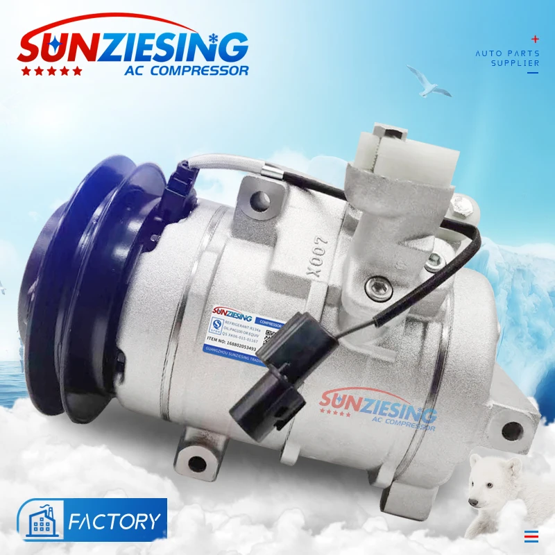 

for MITSUBISHI Pajero Shogun IV V80 3.2L 2007 Shogun IV Van V80 V90 3.2L 2006 AC compressor DCP45005 10S17C 1PK 130MM