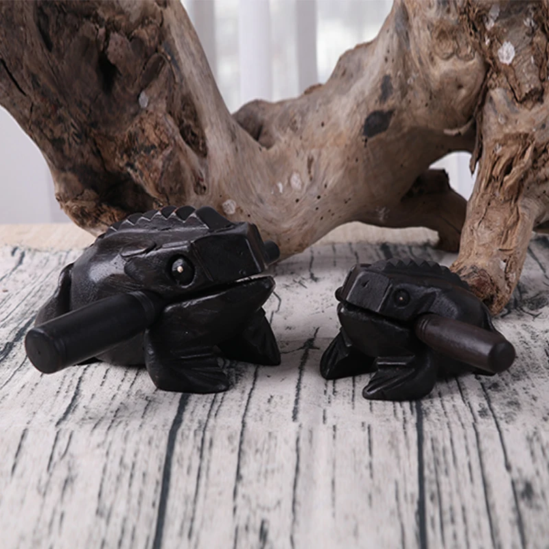 WHYOU Creative Art National Article Retro Luck Frog Thai DIY Handmade Sculpture Unique Home Decoration Arts and Crafts