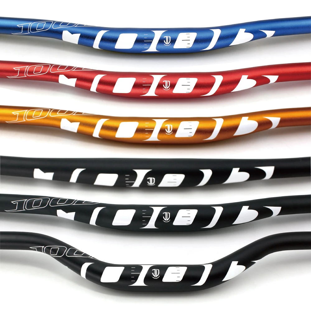 JOOD new design bicycle handlebar 31.8mm flat riser aluminum handlebar 760-800mm