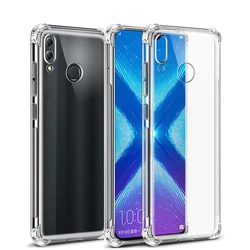 bumper silicone case on for huawei p smart Z luxury cases p smart plus 2019 2018 cover mobile phone accessories shockproof coque