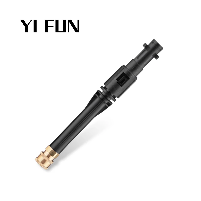 High Pressure Washer Rod Jet Lance Adapter For Karcher With 1/4 Quick Connection Connect 1/4 Quick Spray Nozzle Foam Lance
