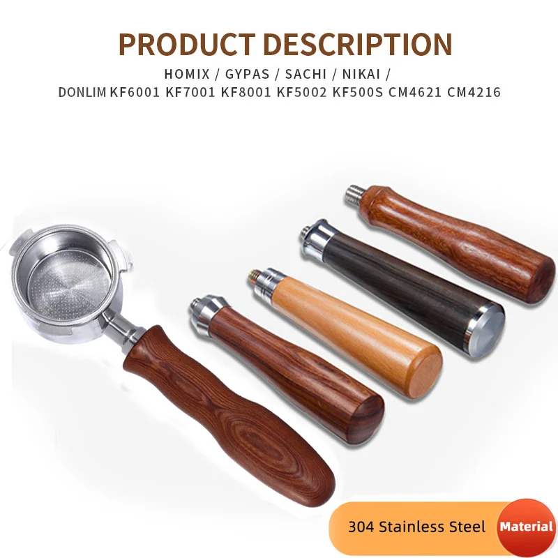 51Mm Koffie Bodemloze Naked Filterhouder Voor Homix Gypas Sachi Nikai Vervanging Filter Mand Barista Tools Espresso Machine