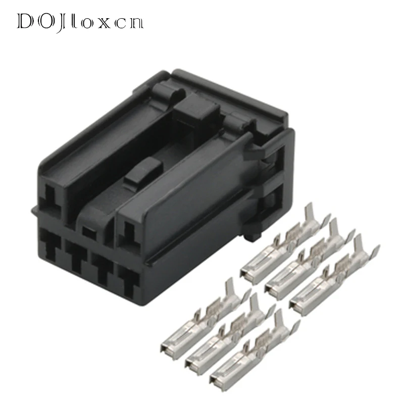 1/5/10/20/50 Sets 6 Pin 2.2 MM Auto Electric Male Female Wiring Plug Balck Unsealed Connector MG620401/MG610398 7122-8365