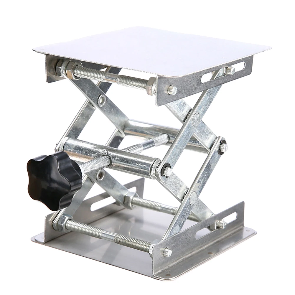 

Stainless Steel Lift Lifting Lab Platform Stand Lifter for Router Bench Table Woodworking