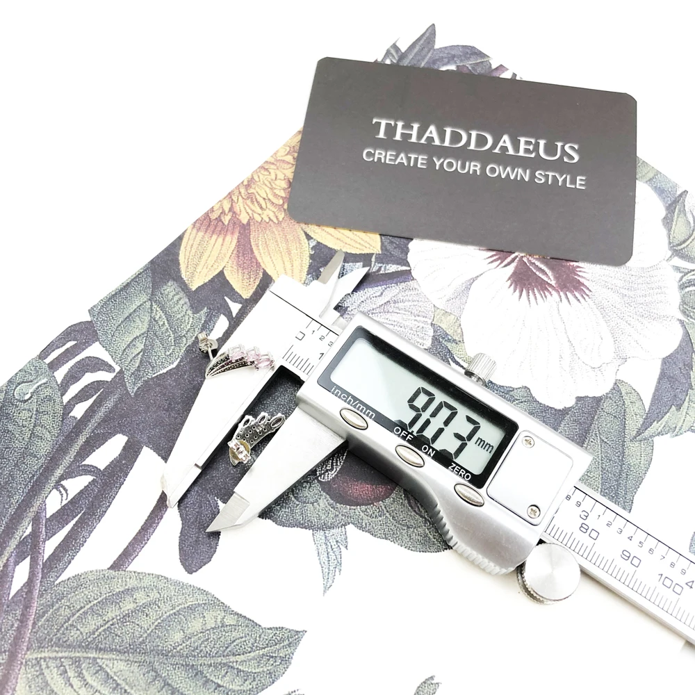 Ohrstecker Kolibri-Flügel, Außergewöhnlicher Regenbogen-Look Schmuck für Frauen, Sommer Neu Bohemia, Kraftvolles Geschenk aus 925 Sterling Silber – Detail 7