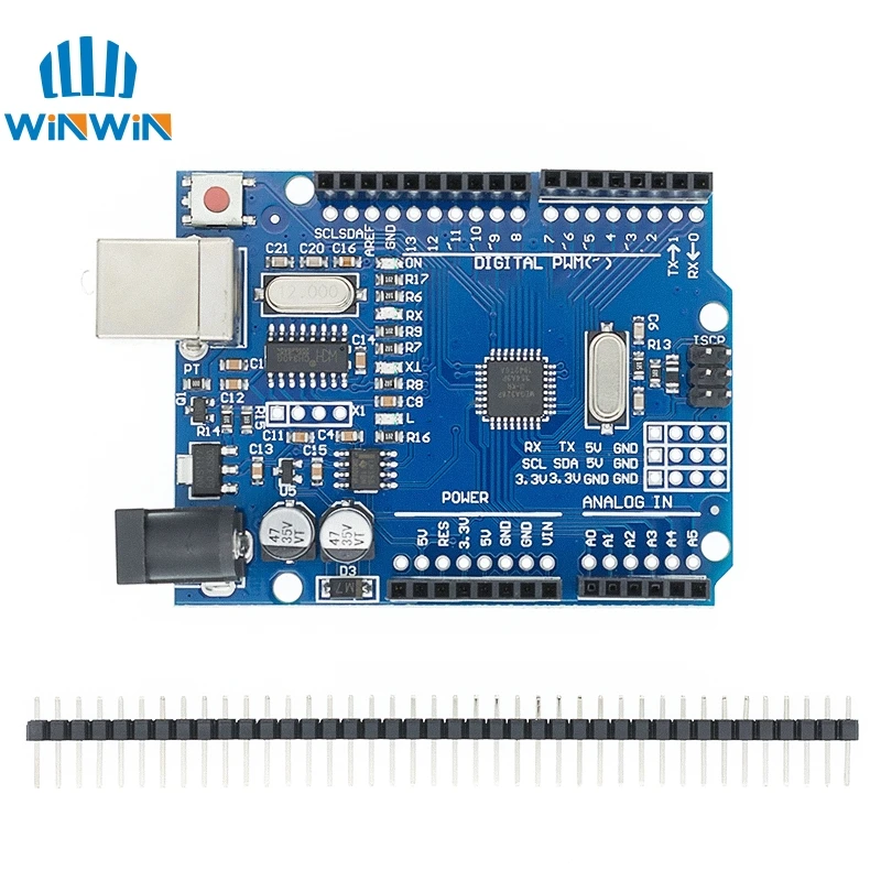 1pcs UNO R3 CH340G+MEGA328P ATMEGA16U2 USB cable 2.4 TFT LCD screen Chip 16Mhz UNO R3 boad UNO Proto Shield For Arduino