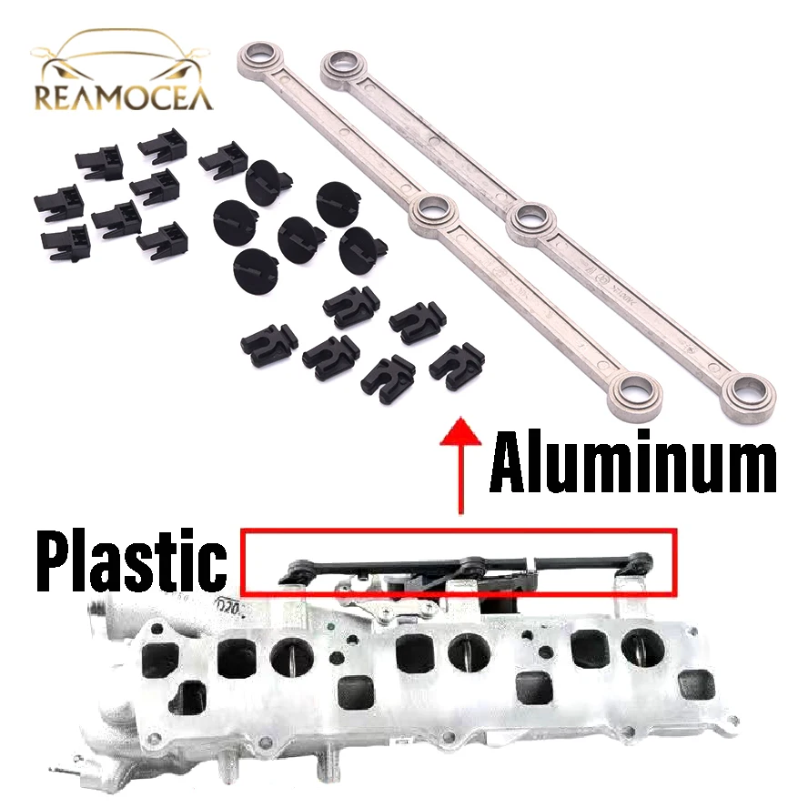 Reamocea Car Intake Mainfold Swirl Runner Connecting Rod 6420907737 Fit for Mercedes Benz W164 ML/W166 ML OM642 Engine 642090503