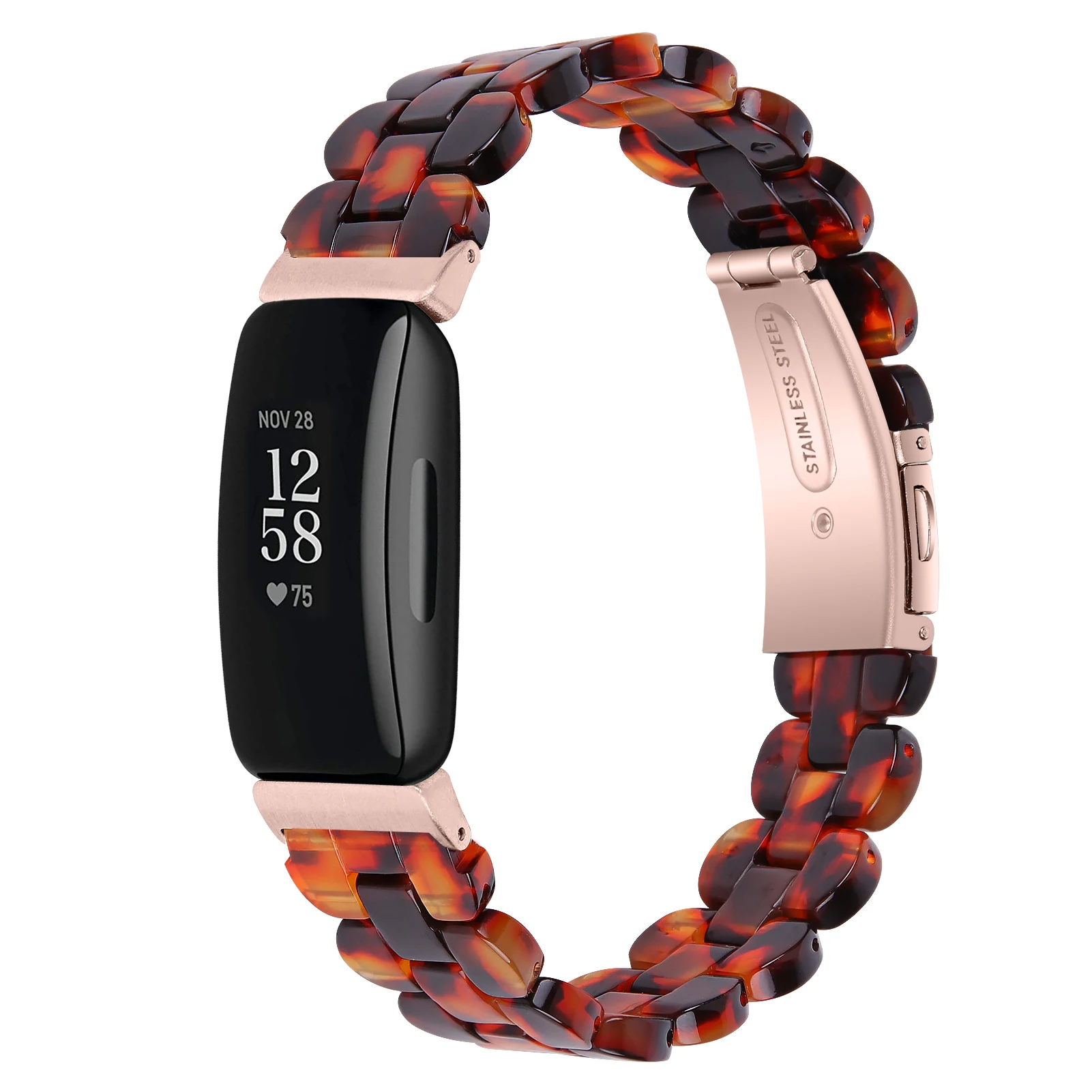 Resin Band For Fitbit inspre / inspire hr Wrist Strap Women Men Adjustable Belt For Fitbit Inspire 2 inspire 3 Bracelet