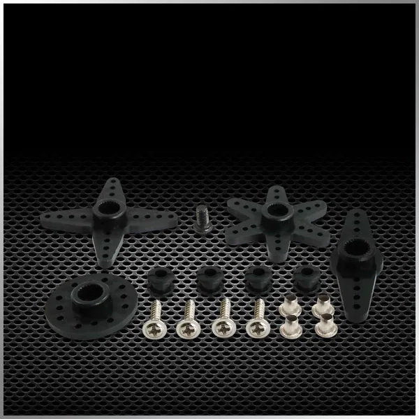 Kingmax 43g CLS4411HHV 11kg.cm Servo de engrenagem de metal digital Caixa CNC completa de alta tensão para helicóptero classe RC 500 ou avião 70E