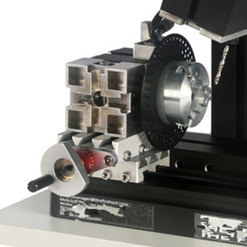 

Мощный мини-металлический шестиосевой сверлильный и фрезерный станок мощностью 60 Вт, мощный двигатель 144 Вт