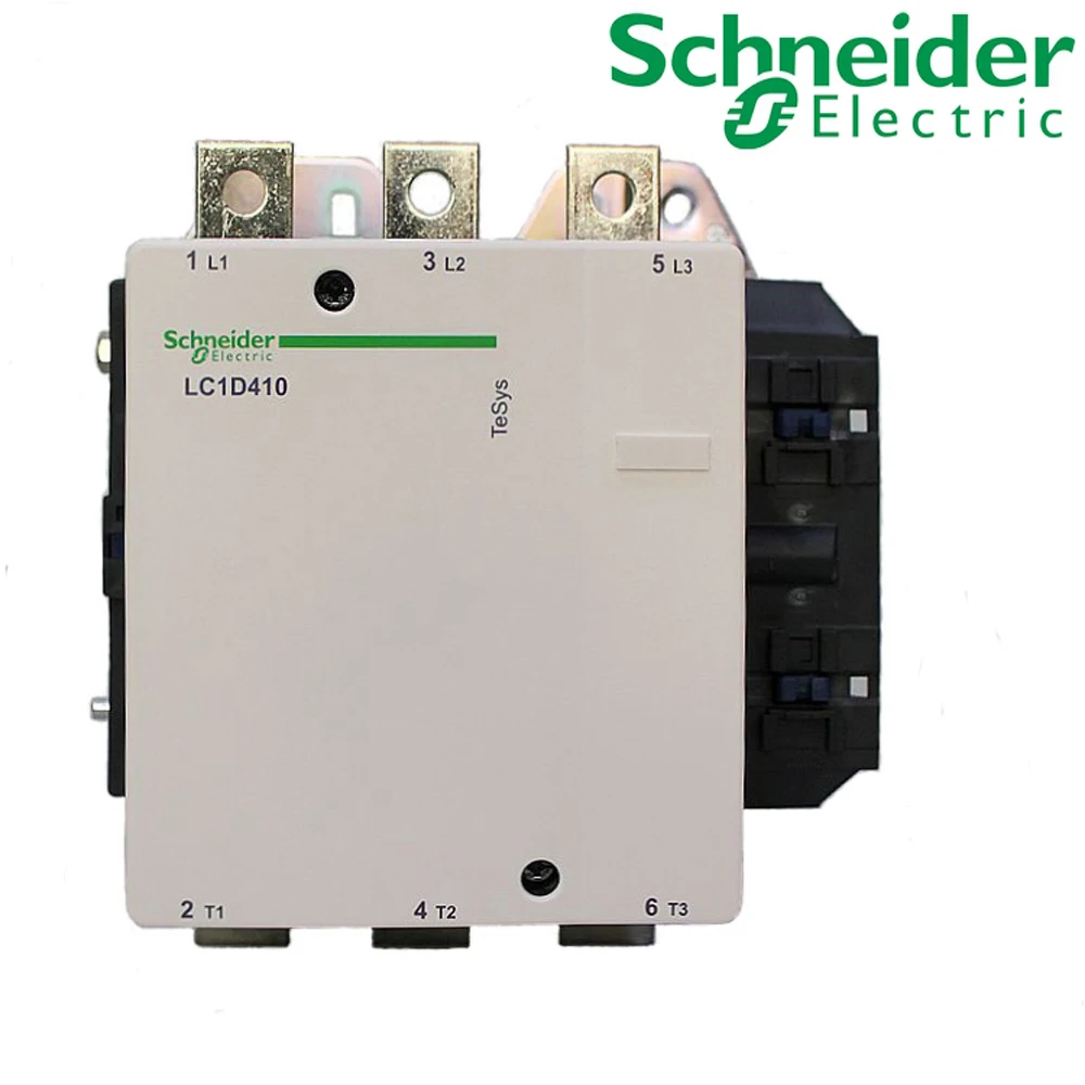 New Original Schneider Electric LC1D410M7C Contactor LC1-D410M7 410A 220VAC 50/60Hz Telemecanique Standard TeSys D 3P 3NO