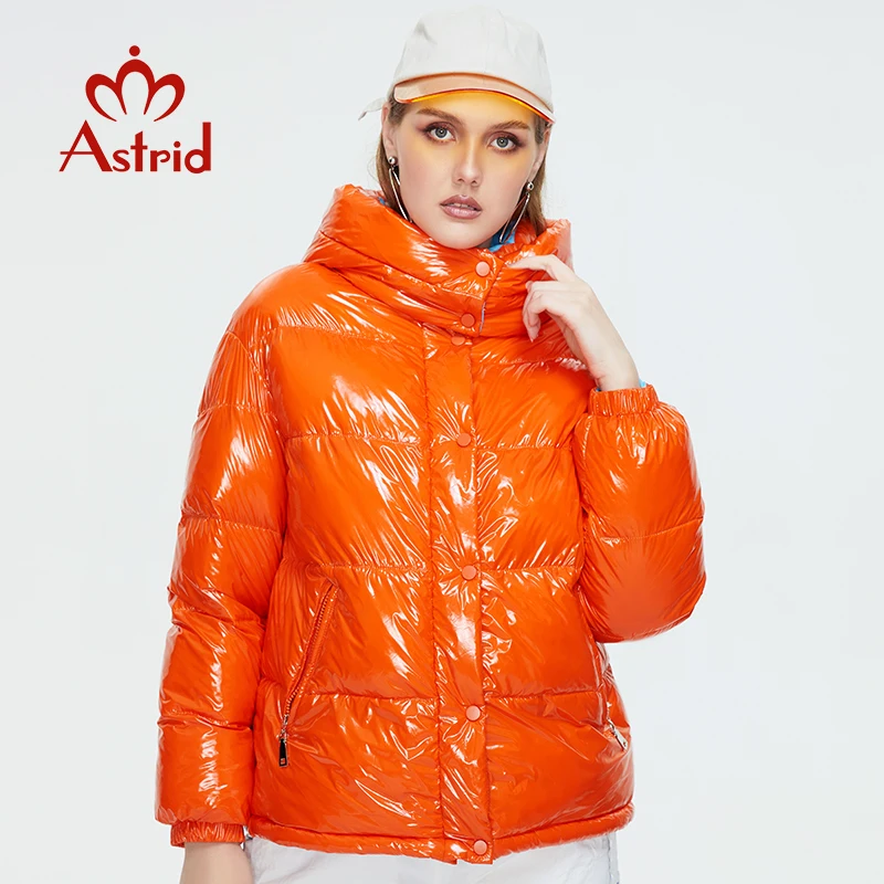 Astrid 2022 Winter Women\'s Parkas Oversize Thick Cotton warm Jacket Female Coats with Hooded Fashion padded Casual Loose Outwear