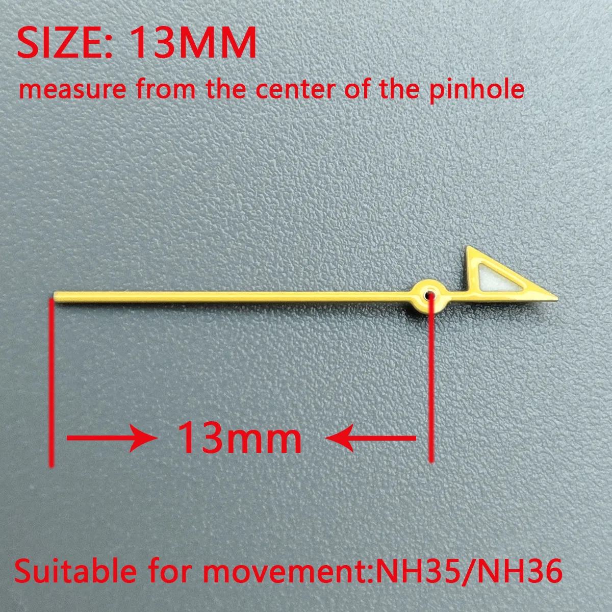NH35 hands NH36 hands pointer green luminous, Watch accessories,suitable for nh35 Second Hands nh36 movement M7