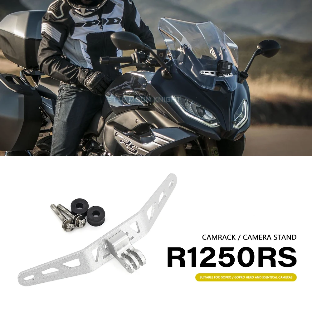 

R1250RS Motorcycle Accessories Driving Recorder Recorder Holder For GoPro Camera Bracket CamRack For BMW R 1250 RS R1250RS