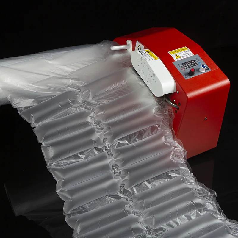 Inflador de bolsas rellenas, máquina de amortiguación de aire, procesador de alimentos, bomba de aire, película de calabaza, embalaje totalmente automático