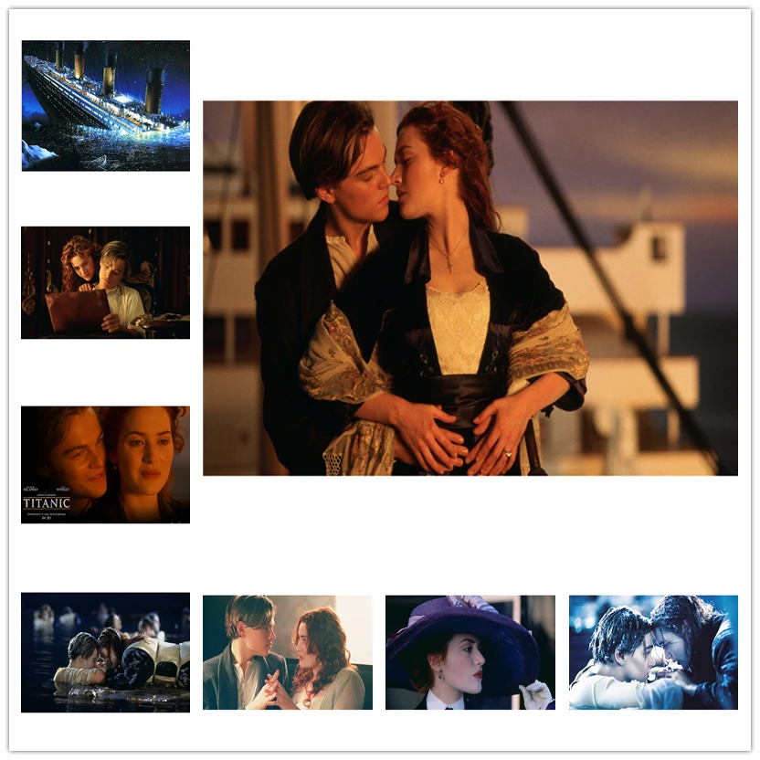 

Full Square/Round Drill 5D DIY Diamond Painting "Titanic Jack and Rose"Embroidery Cross Stitch Mosaic Home Decor Gift WG1432