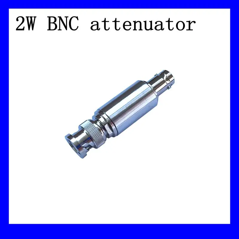 

2W BNC RF Attenuator DC-3Ghz/4Ghz 1/2/3/5/6/10/15/20/30db/40db BNC RF coaxial Power plug Male to jack Female 50ohm