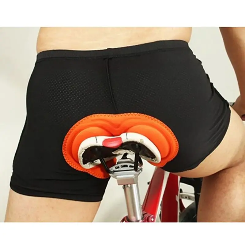 Unisex 3D Padded Bicycle Cycling Pants Solid Cosplay Comfortable Underwear Sponge Gel Bike Short Pants Cycling Shorts