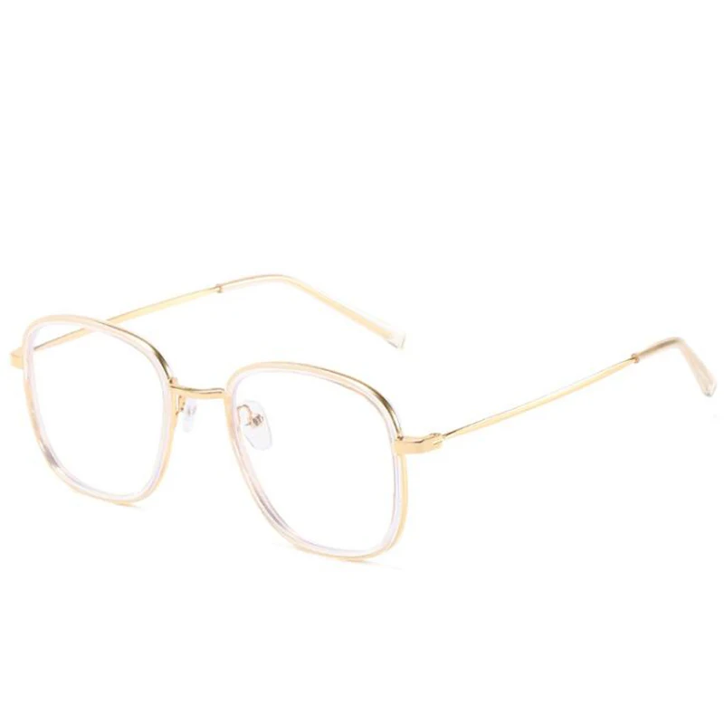 Finished Myopia Glasses Women Men Square Myopia Eyeewar Prescription Glasses for Sight Minus -0.5 -1.0 1.5 to -6
