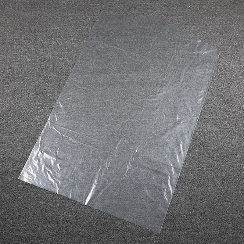 10pcs Clothes Dust Cover Clear Plastic Garment Bags Disposable Dustproof Storage Bags Wardrobe Hanging Clothing Coat Dust Cover