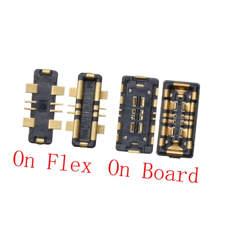 2Pcs Battery Connector Clip FPC Flex For Google Pixel 4 XL 3 4XL 4A 5 5XL 5A 6 7 Pro 6A 7Pro 6Pro Contact Holder Plug On Board