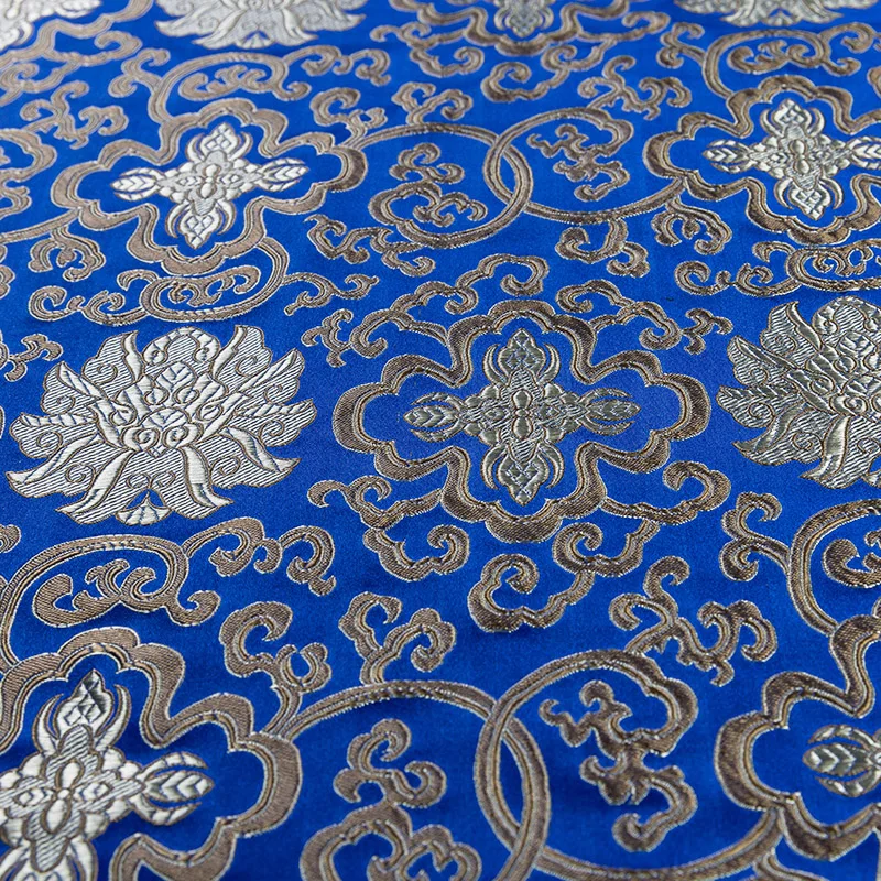 Brocade pattern fabrics cloth satin jacquard  material designer for sewing dress cheongsam Home textiles patchwork