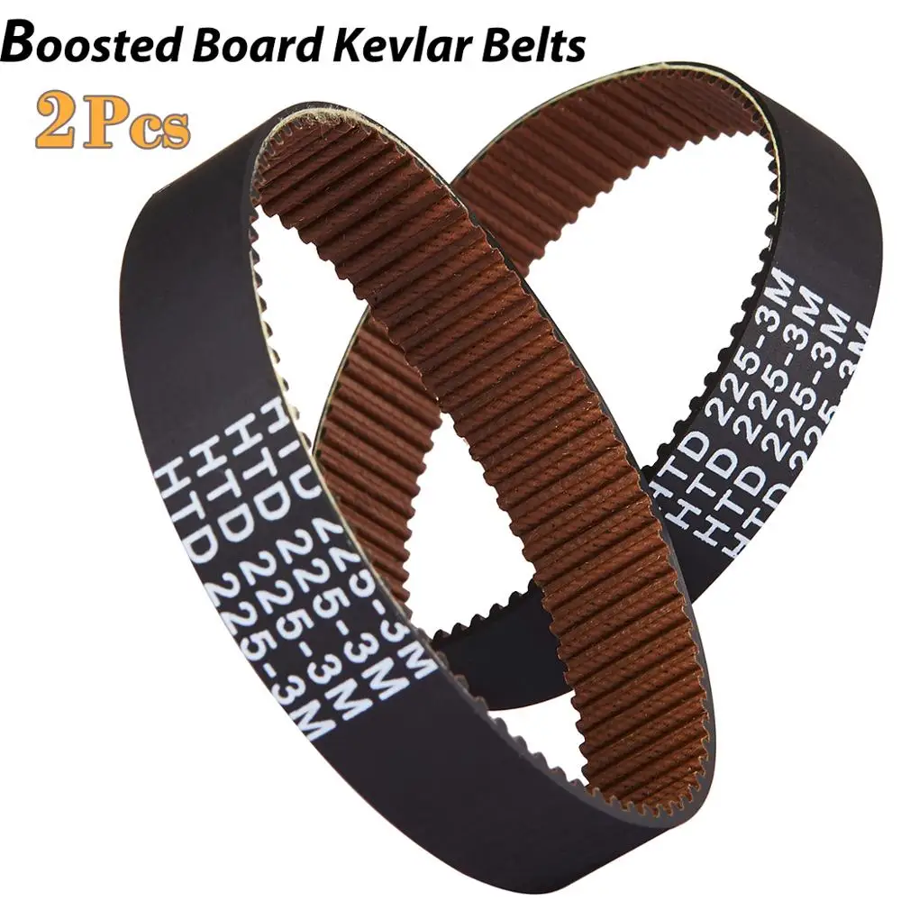 Boosted Board Kevlar Belts for Boosted Board V2, Mini S, Mini X, Plus, and Stealth 2PCS  350 Miles Normal Tested