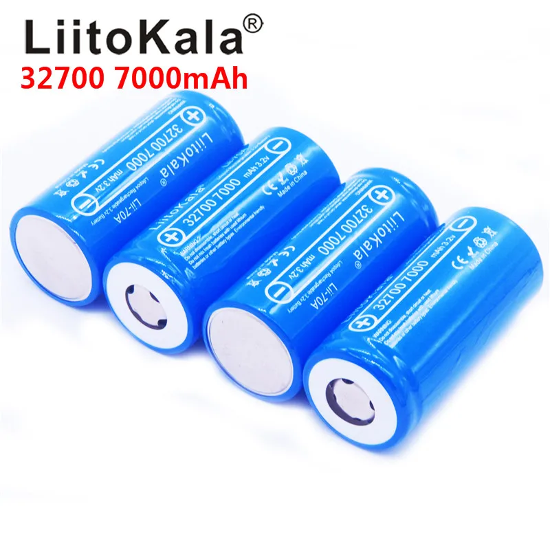 LiitoKala 32700 Lii-70A 3.2v 7000mAh lifepo4 akumulator akumulator LiFePO4 5C rozładowania baterii