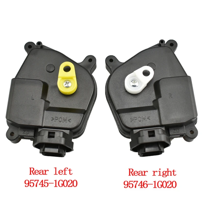 4Pcs Car Left and Right Door Lock Actuators Suitable for Hyundai Accent Kia Rio(5) 2006-2011 957351G020 957361G020