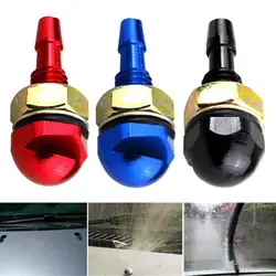 2Pcs/Set Car Universal Aluminium Alloy Windscreen Washer Wiper Water Spout Sprayer Nozzle Jet Auto Replacement Parts