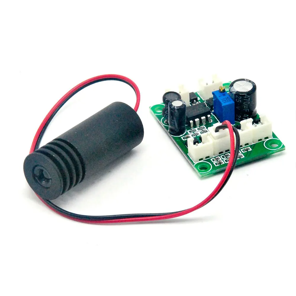 Focussable 650nm 200Mw 12V Dot Rode Laserdiode Module 18*45Mm