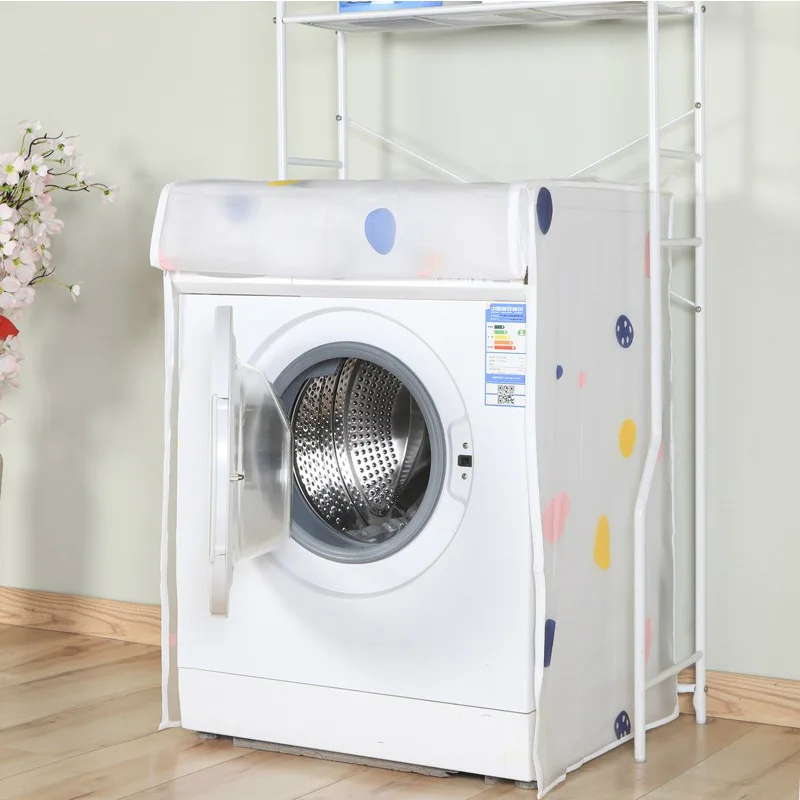 60*55*82cm Washing Machine Covers Transparent Waterproof Home Automatic Impeller Roller Dust NEW Durable Practical Accessories