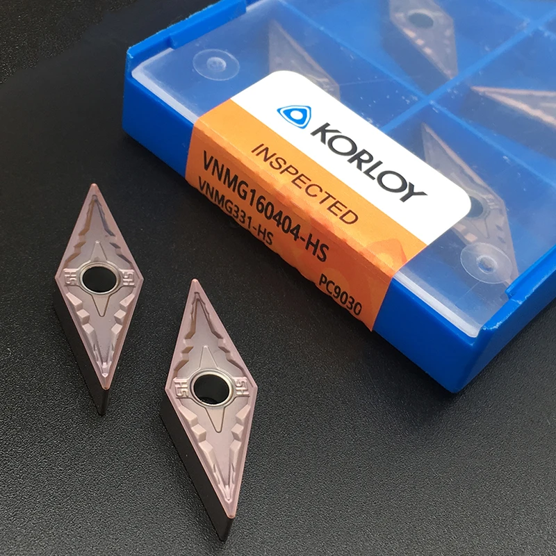 VNMG160404 HS PC9030 VNMG160404 insertos de carburo de alta calidad, herramienta de torneado externo, herramientas de torno CNC para acero inoxidable
