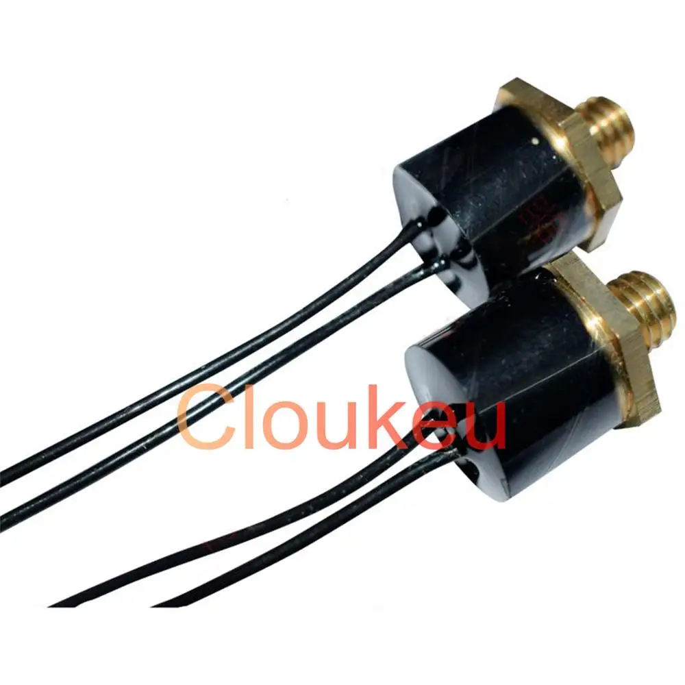 Temperature switch protector Waterproof M4 KSD301 10A 250V 20/30/40/50/60/70/75/80/85/90/100C degree