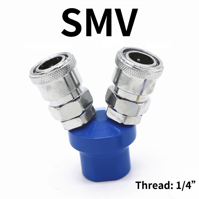 Pneumatische Anschlüsse Kompressor-Anschluss 1/4 Schnellkupplung Luft-Gas-Verteiler für Pumpenwerkzeug-Kupplung Verteiler Mehrfachverteiler – Detail 5