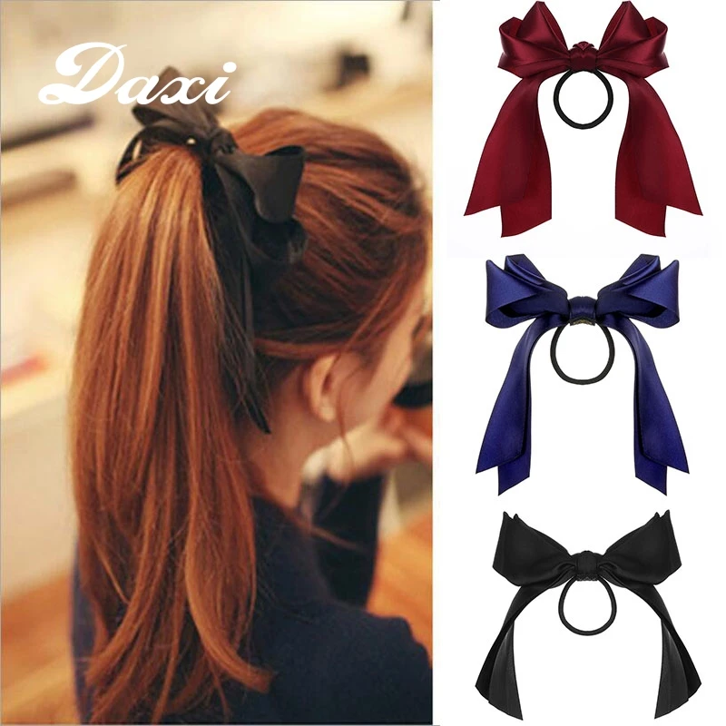 17IF diadema lazo accesorios pelo mujer cinta pelo mujer gomas pelo niña complementos mujer hair band moda accesorio pelo niña diadema elastica