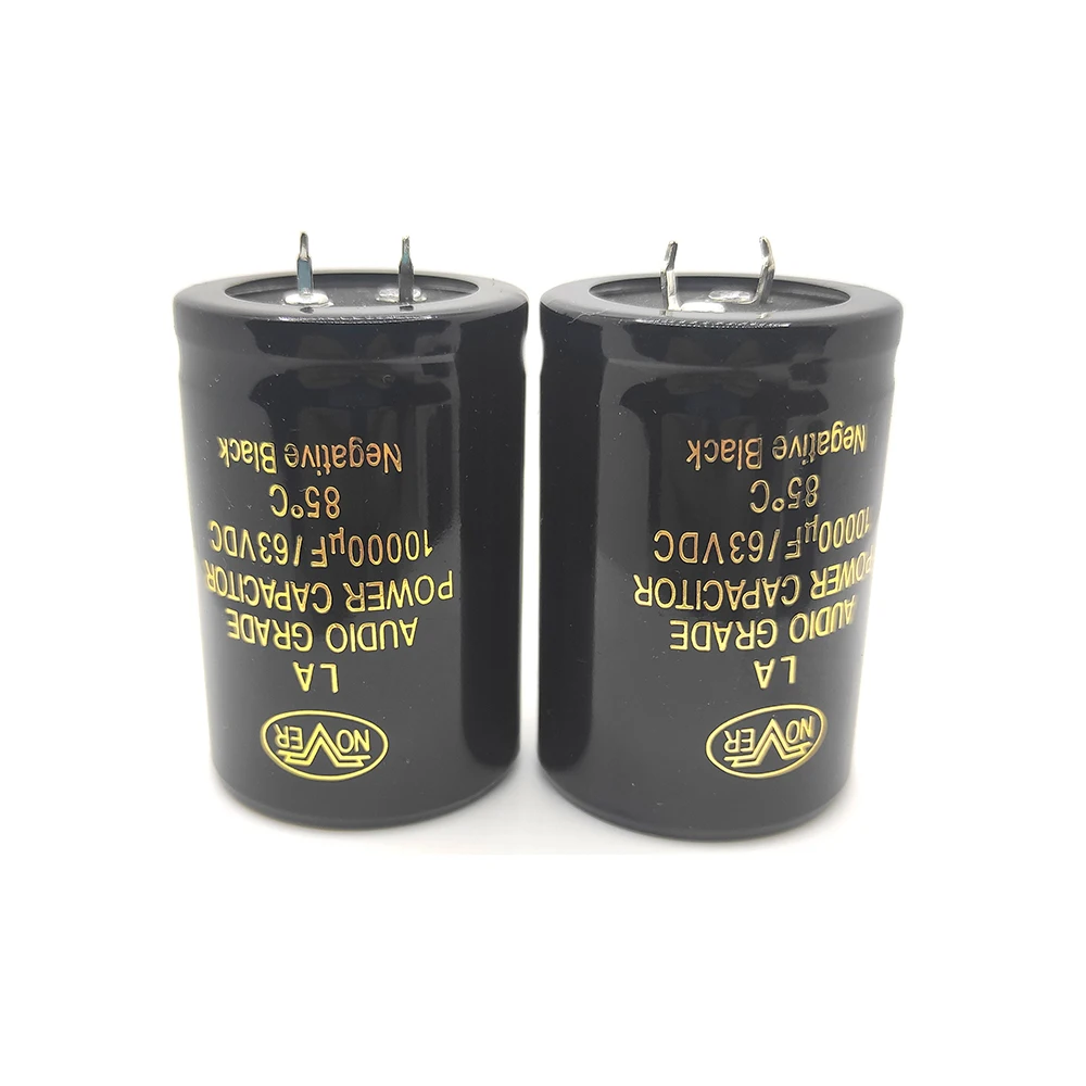 앰프 보드용 10000UF 63V Nover 35x50mm 피치 10mm 85 ℃ HIFI HI-FI 발열 골드 오디오 커패시터 전해 커패시터
