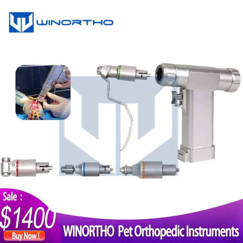 BW7.2V Multifunctional Bone Drill&Saw system  vet veterinary Cannulated Acetabulum reamer Saggital   orthopedic instruments