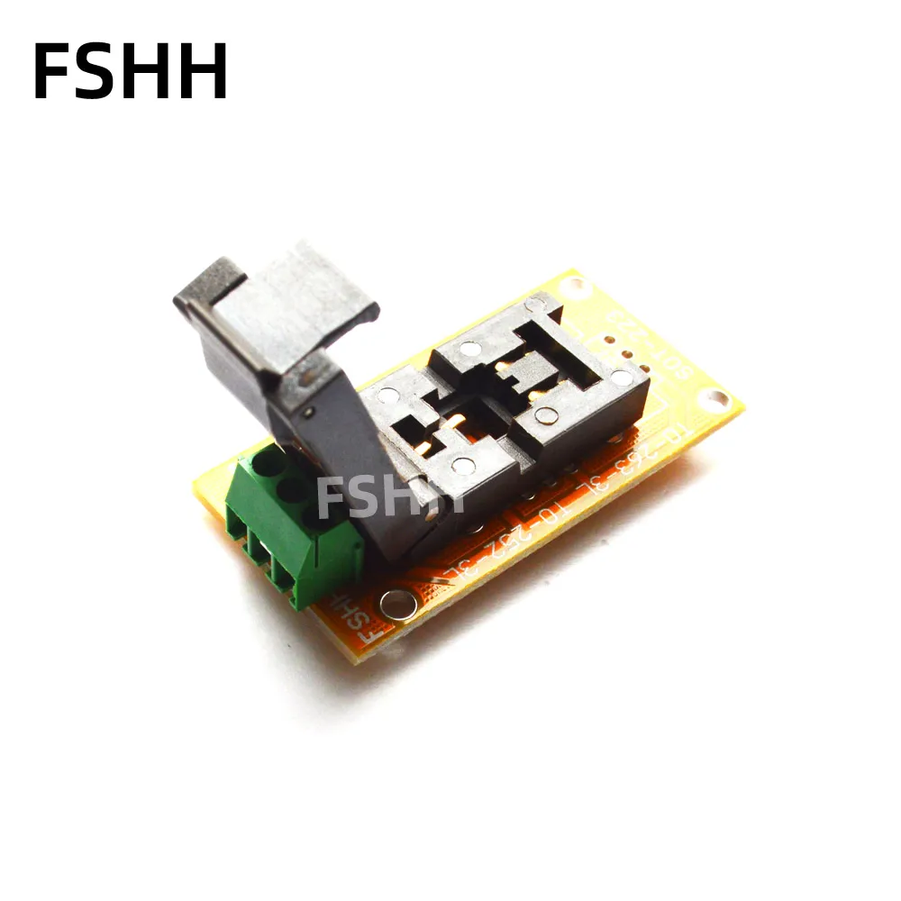 Đến-252 Ổ Cắm TO252 Thử Nghiệm Ổ Cắm Thử Nghiệm Lão Hóa Ghế Ngồi Có PCB Nhà Ga