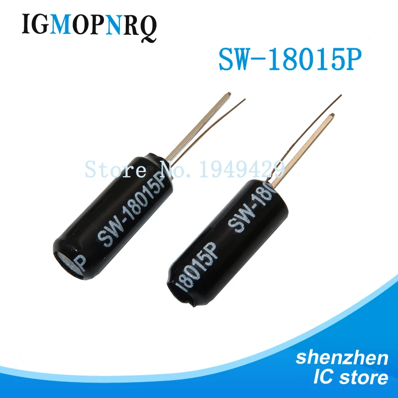 10pcs/lot SW-18015P 18015P Non-direction Spring Sensor Switch Vibration Sensor Switch Shake SW-18015