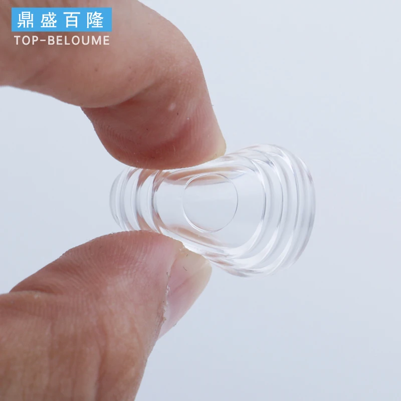 Glass anti slip gasket mahogany furniture glass tabletop anti slip insulation sucker transparent silicone rubber tea table pad