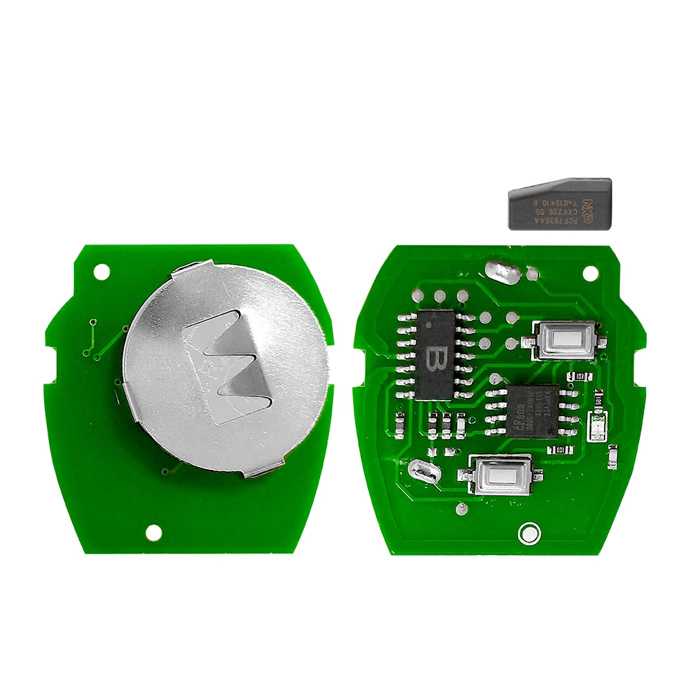 XNRKEY-mando a distancia para coche, llave de 2 botones con Chip ID73/PCF7930AS de 315/433 Mhz para BMW Mini Cooper S R50 R53, llave de coche