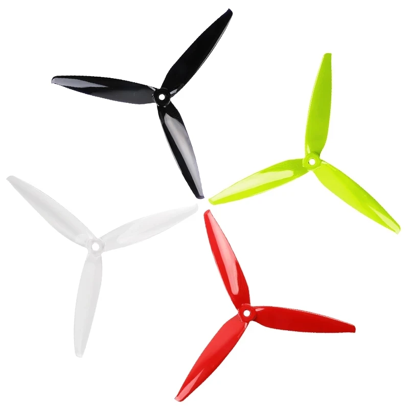 8 Pairs Gemfan Flash 7040 7 Inch 3-Blade Propeller for FPV RC Drone Racing Quadcopter DIY Accessories Parts