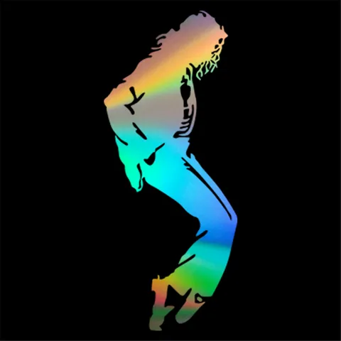 Автомобильная виниловая наклейка Michael Jackson, наклейка на окно ноутбука для стенок бампера, декоративный подарок, 10 см