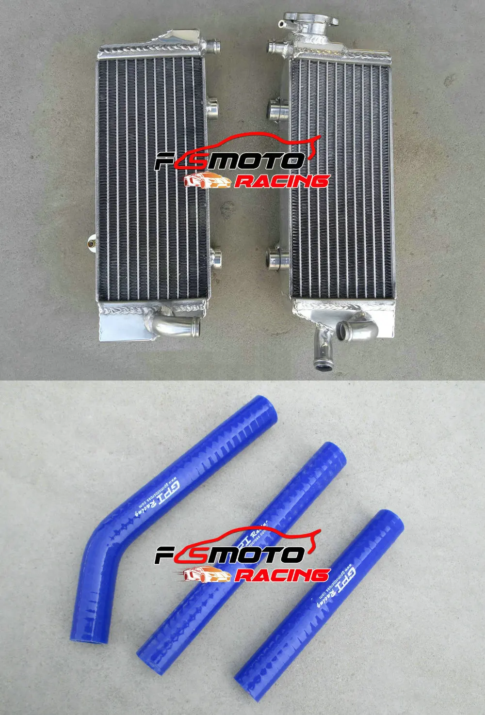 Aluminum Radiator For KTM 125/144/150/200/250/300 SX/EXC/MXC/XC/XC-W 2008-2013 2009 2010 2011 2012