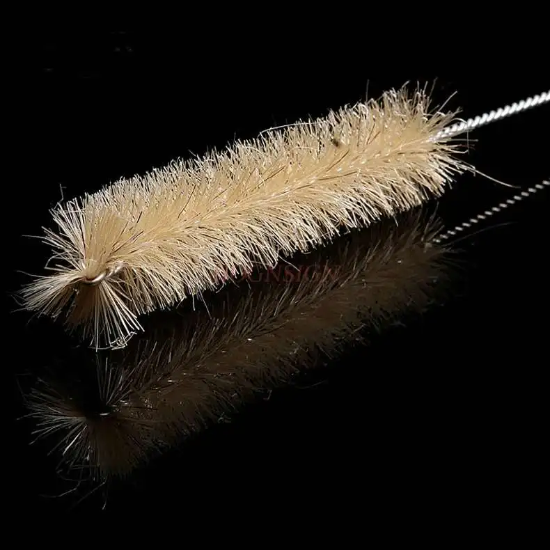 Pig hair pipe brush Round brush Bottle brush Medical brush Bristle brush Industrial brush Test tube brush