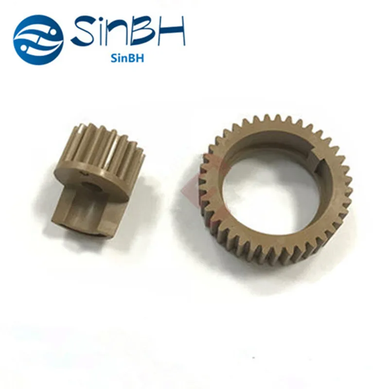 

2 комплекта привода фьюзера + верхний нагревательный ролик фьюзера для Konica Minolta Bizhub 223 283 363 423 222 282 362