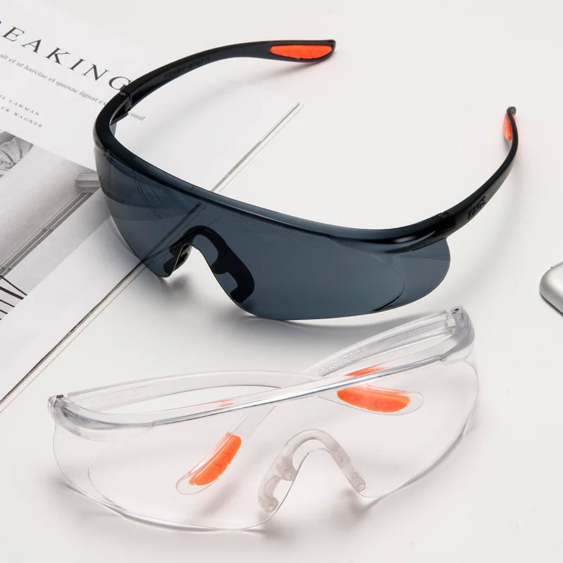 Gafas láser antisaliva a prueba de viento, lentes de seguridad transparentes para soldar, a prueba de golpes, para trabajo al aire libre, laboratorio y fábrica