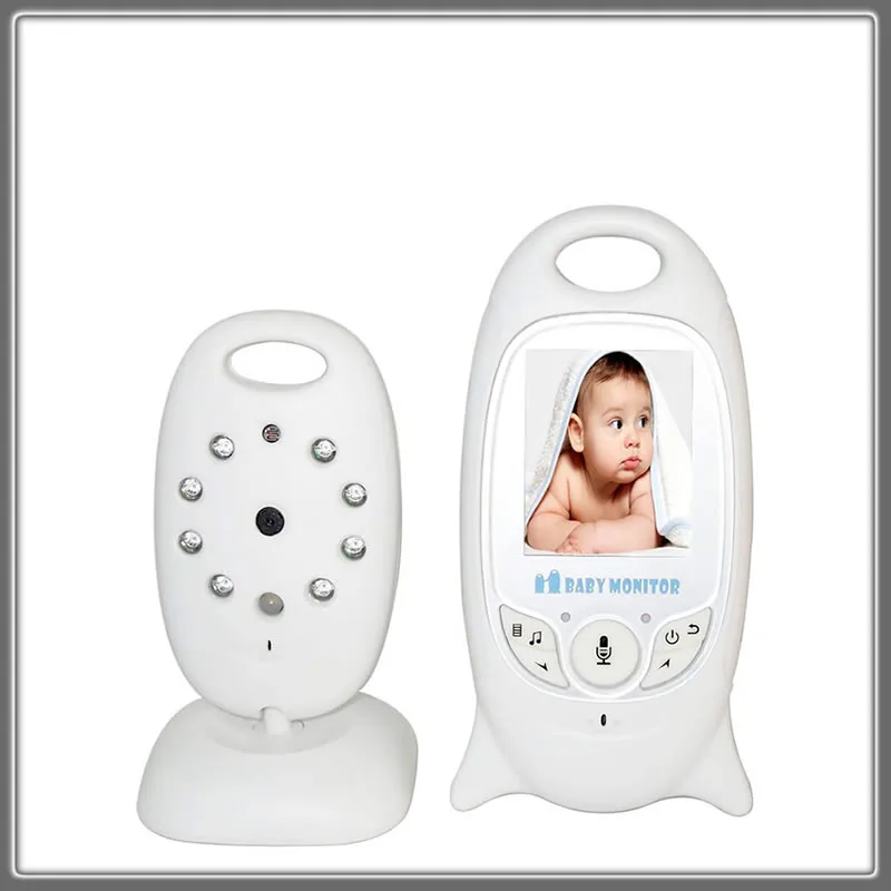 2.4 inch Wireless Baby Monitor Electronic Baby Video 2 Way Audio Nanny Camera Night Vision Temperature Monitoring VB601