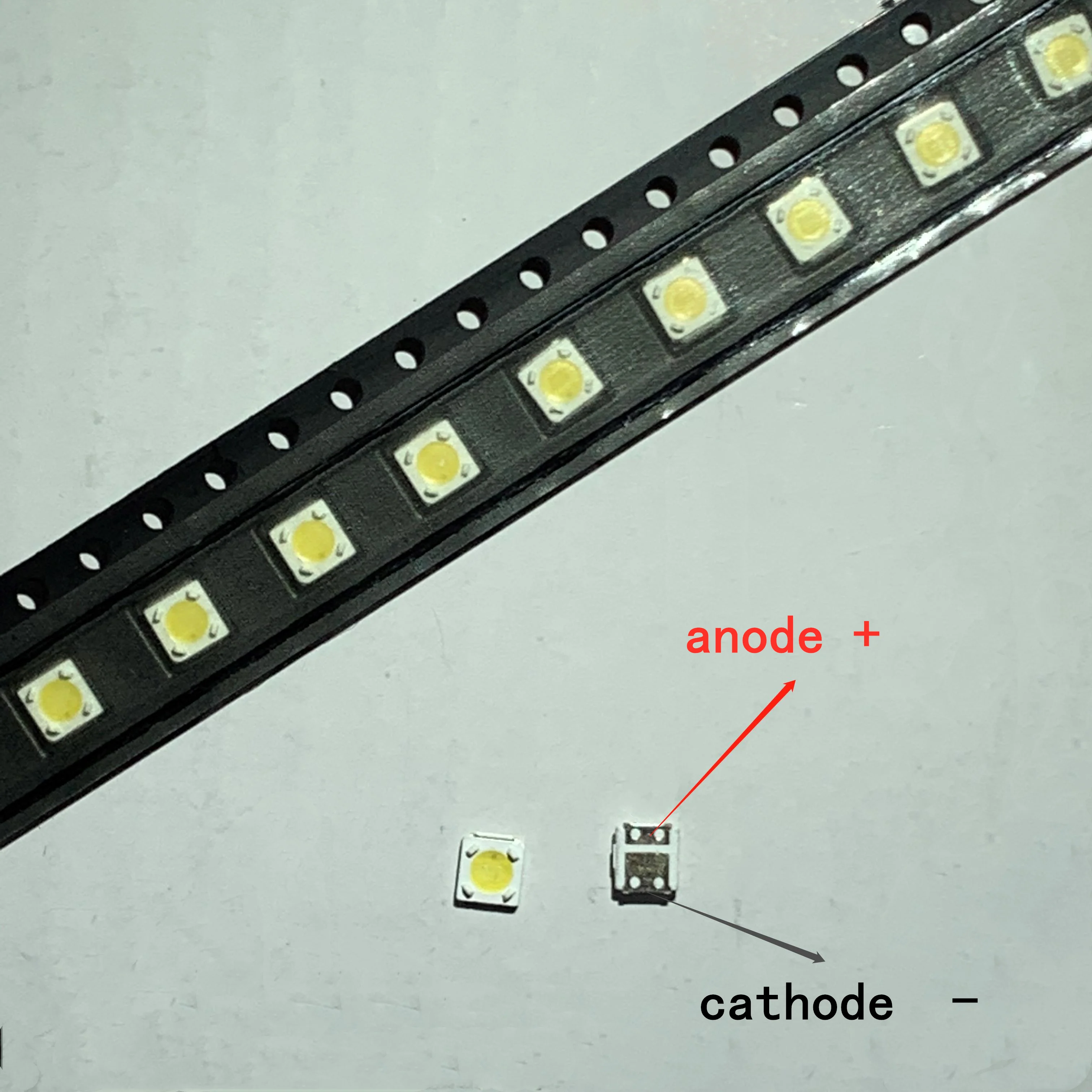 NEW AND ORIGINAL A129CECEBP18A-3084 3535 lamp beads lumens LED LCD TV backlight lamp beads 1W 3V 3537 cold white light